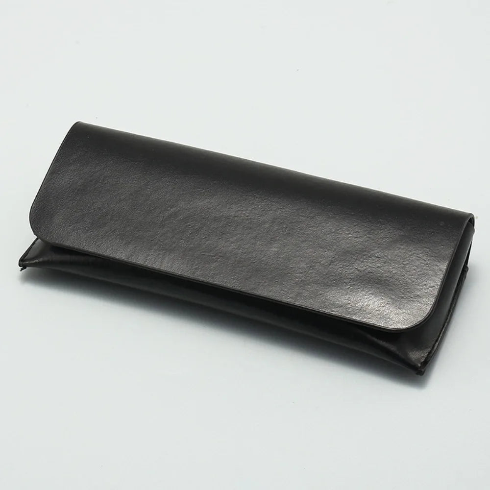 PU Leather Hard Shell Glasses Case – Unisex Protective Box Eyeglasses Case SWANS