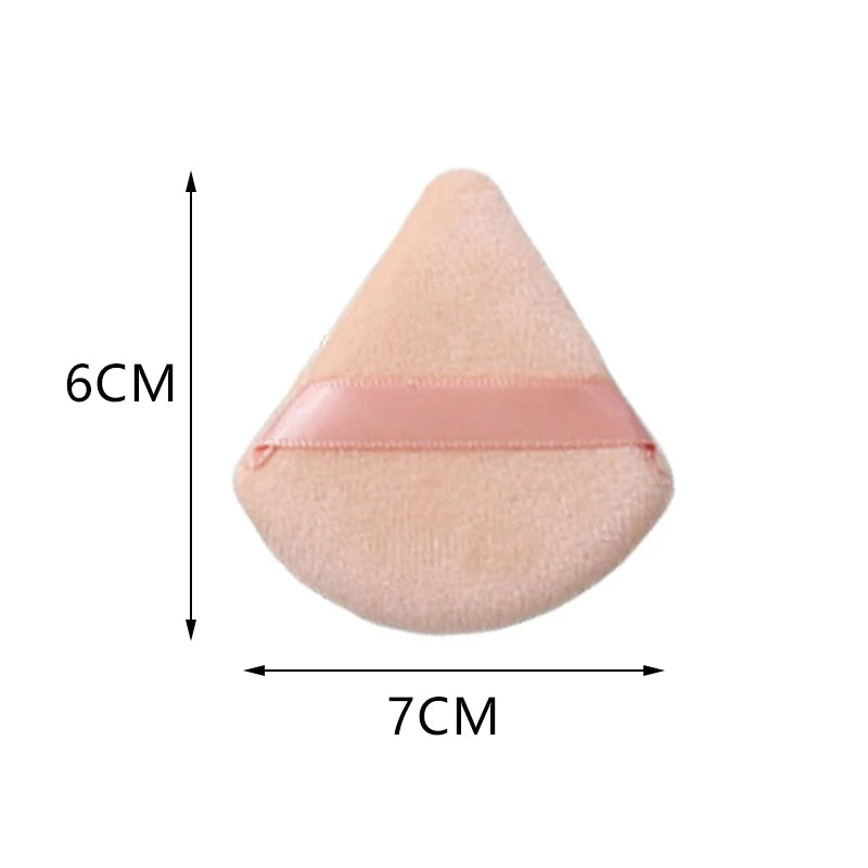 Triangle Crystal Velvet Makeup Sponge Puff – 2/5/10 Pack Makeup Sponge Puff SWANS