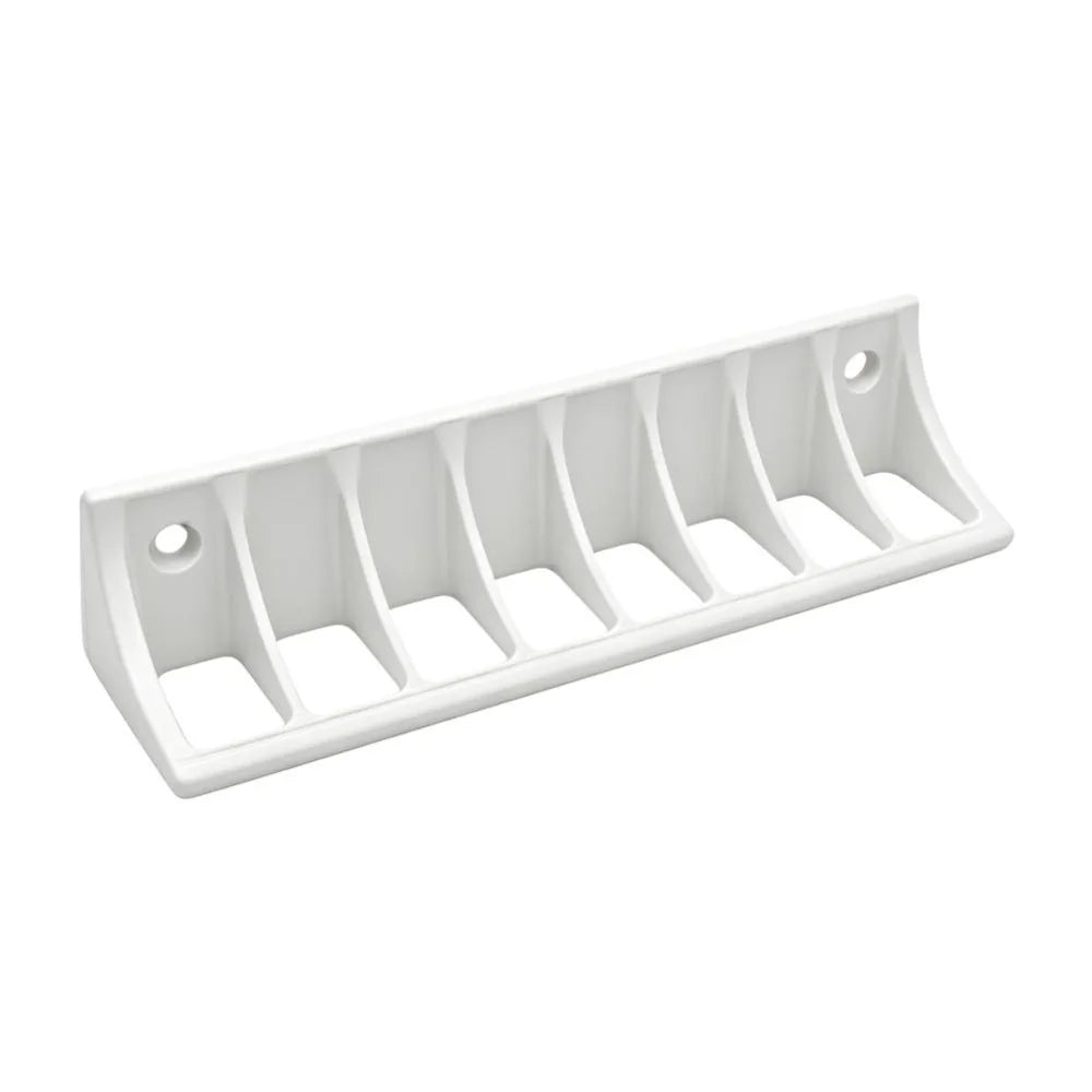 Wall Mount Plier Holder – No-Drill Slip-Resistant Tool Rack Wall Tool Rack SWANS White