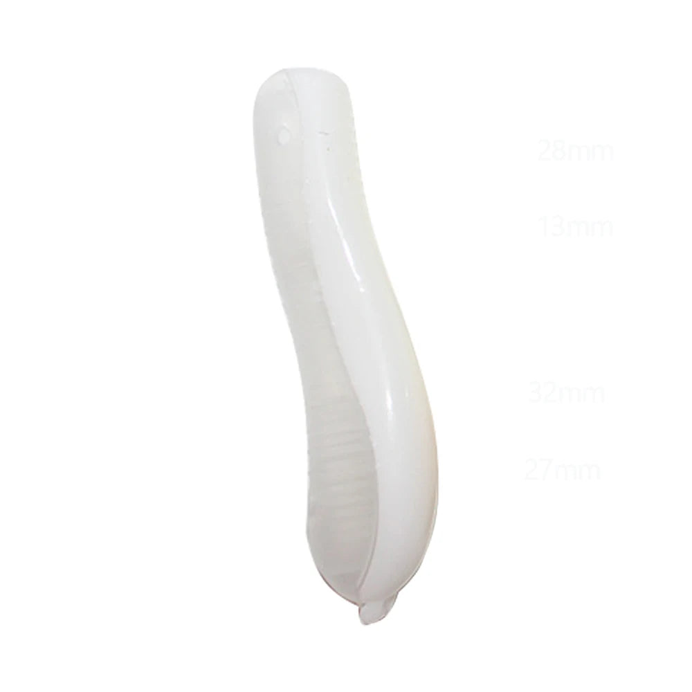 SWANS Travel Folding Toothbrush – Portable Collapsible Cover Travel Toothbrush SWANS White