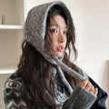 Women's Soft Knitted Ear Warmer – Windproof Winter Earmuffs Winter Ear Warmer SWANS Grey