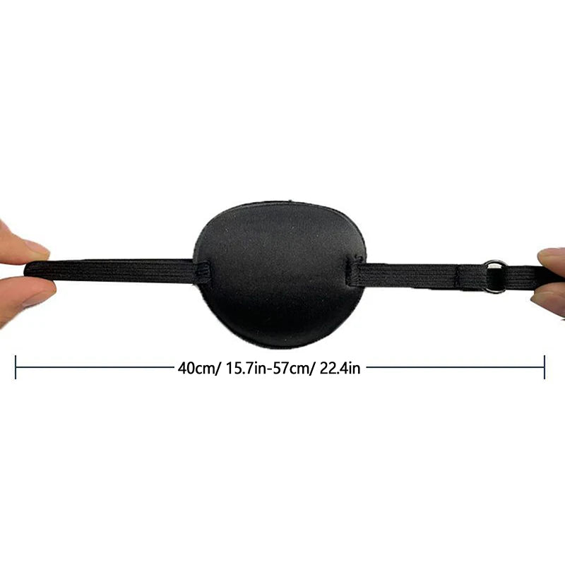 Adjustable Soft Eye Patch for Adults & Kids – Left or Right Eye Eye Patch SWANS 1Pcs