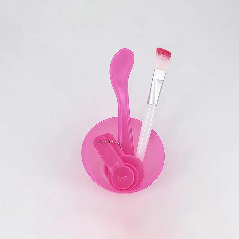 DIY Face Mask Bowl & 6-Piece Brush Set | Beauty Mixing Kit Face Mask Tool Set SWANS