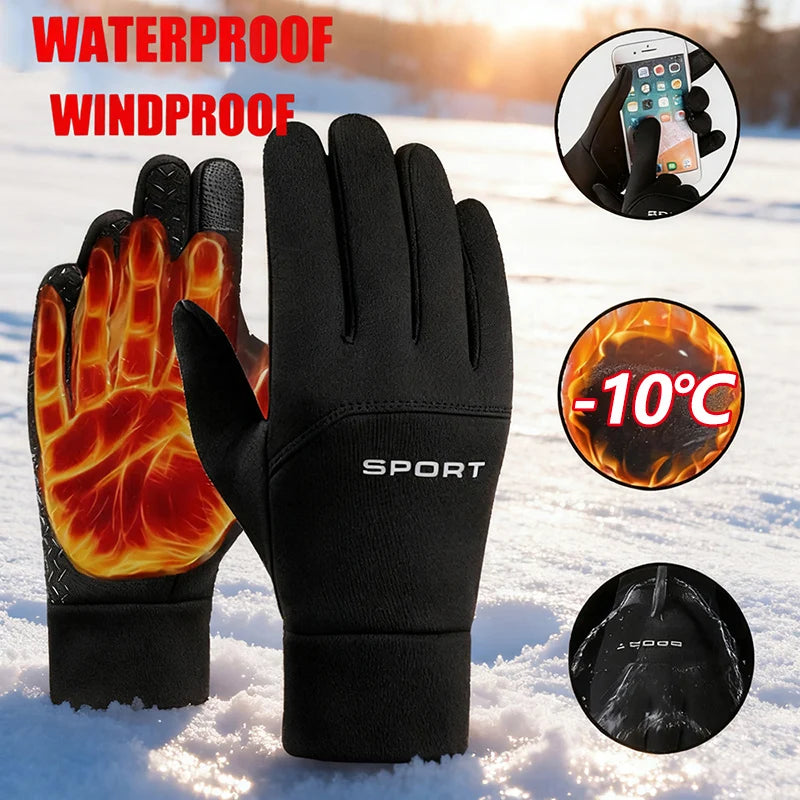 SWANS Unisex Winter Touch Screen Gloves – Windproof & Warm Winter Sport Gloves SWANS