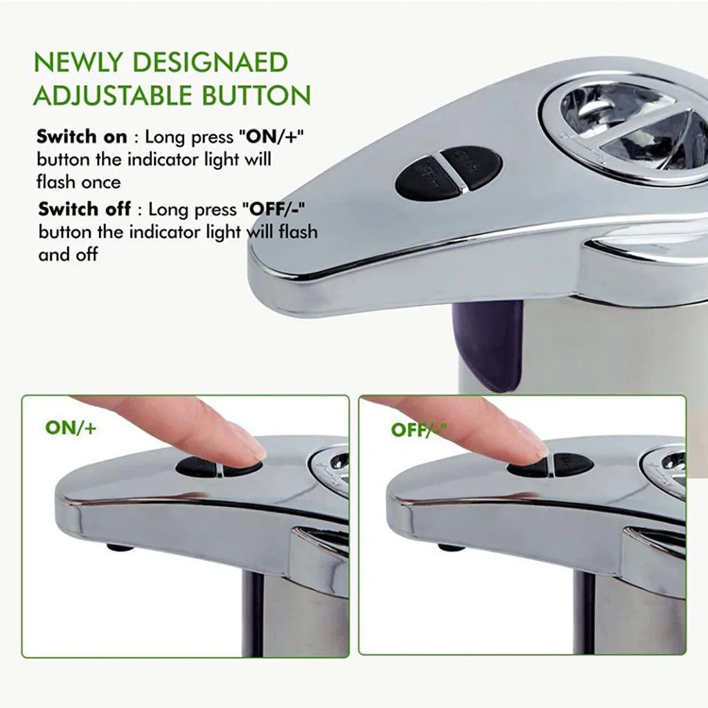 SWANS Touchless Stainless Steel Automatic Soap Dispenser Automatic Soap Dispenser SWANS