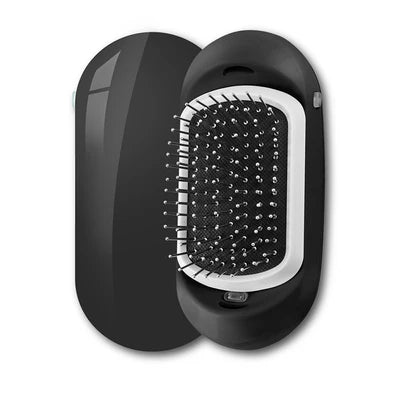 YIBER Ionic Hairbrush – Negative Ion & Scalp Massager Ionic Hair Brush SWANS Black small esaytake China Mainland