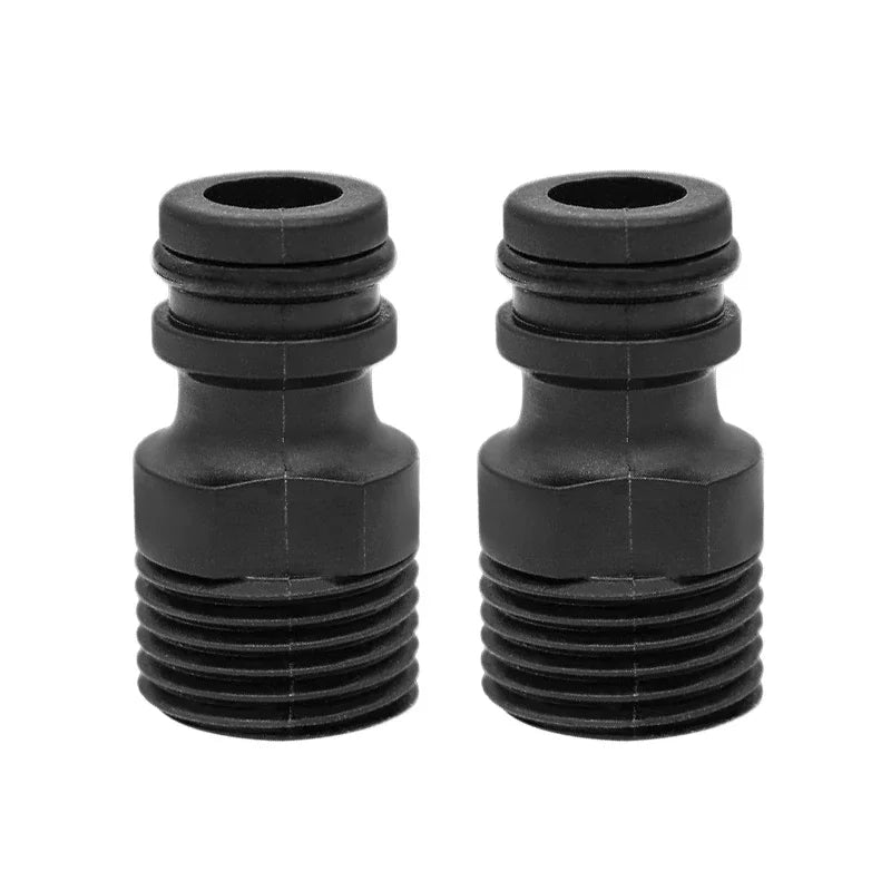 2-Pack 1/2" Hose Thread Adapter – Garden & Car Wash Connector Hose Tap Adapter SWANS 2Pcs