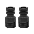 2-Pack 1/2" Hose Thread Adapter – Garden & Car Wash Connector Hose Tap Adapter SWANS 2Pcs