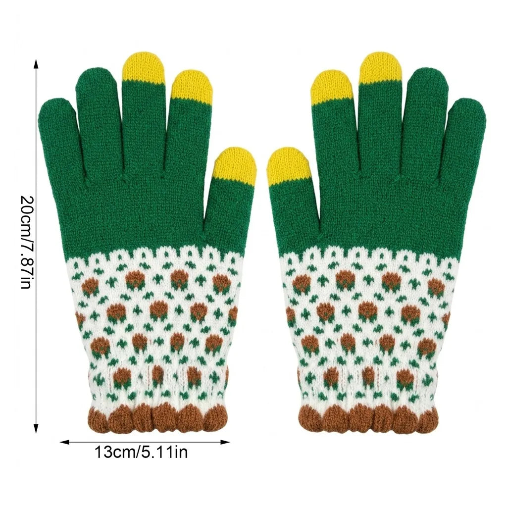 SWANS Fleece-Lined Touchscreen Winter Gloves – Windproof Touchscreen Winter Gloves SWANS