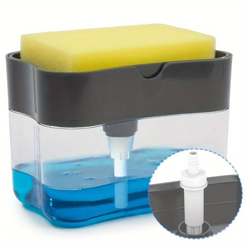 SWANS Dish Soap Dispenser & Sponge Holder – Sink Organizer Sink Organizer SWANS