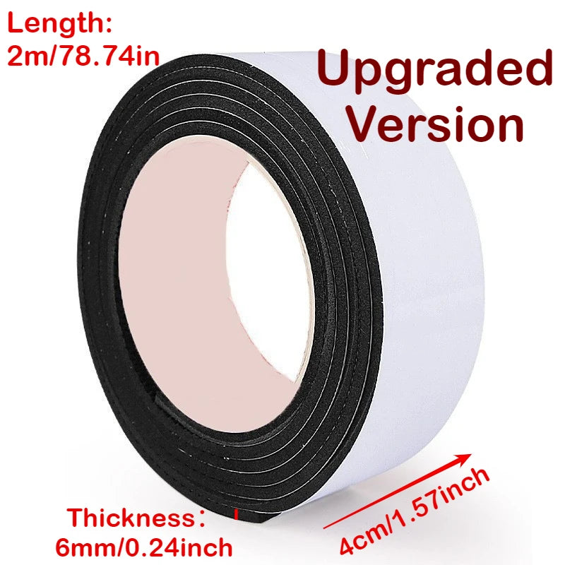 SWANS Black Chair Foot Pads Roll – Anti-Slip Floor Protectors Furniture Floor Pads SWANS