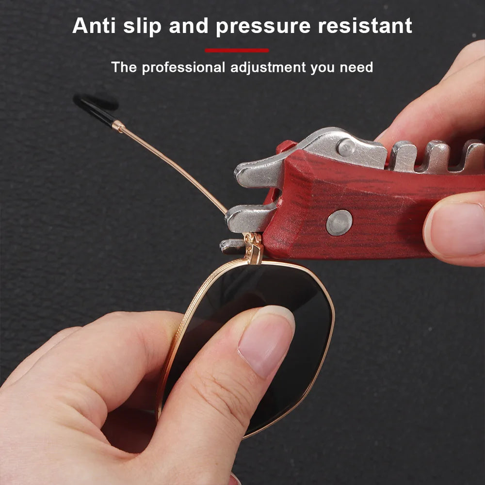 Eyeglass Temple & Frame Adjustment Tool | Multi-Function Eyeglass Repair Tool SWANS