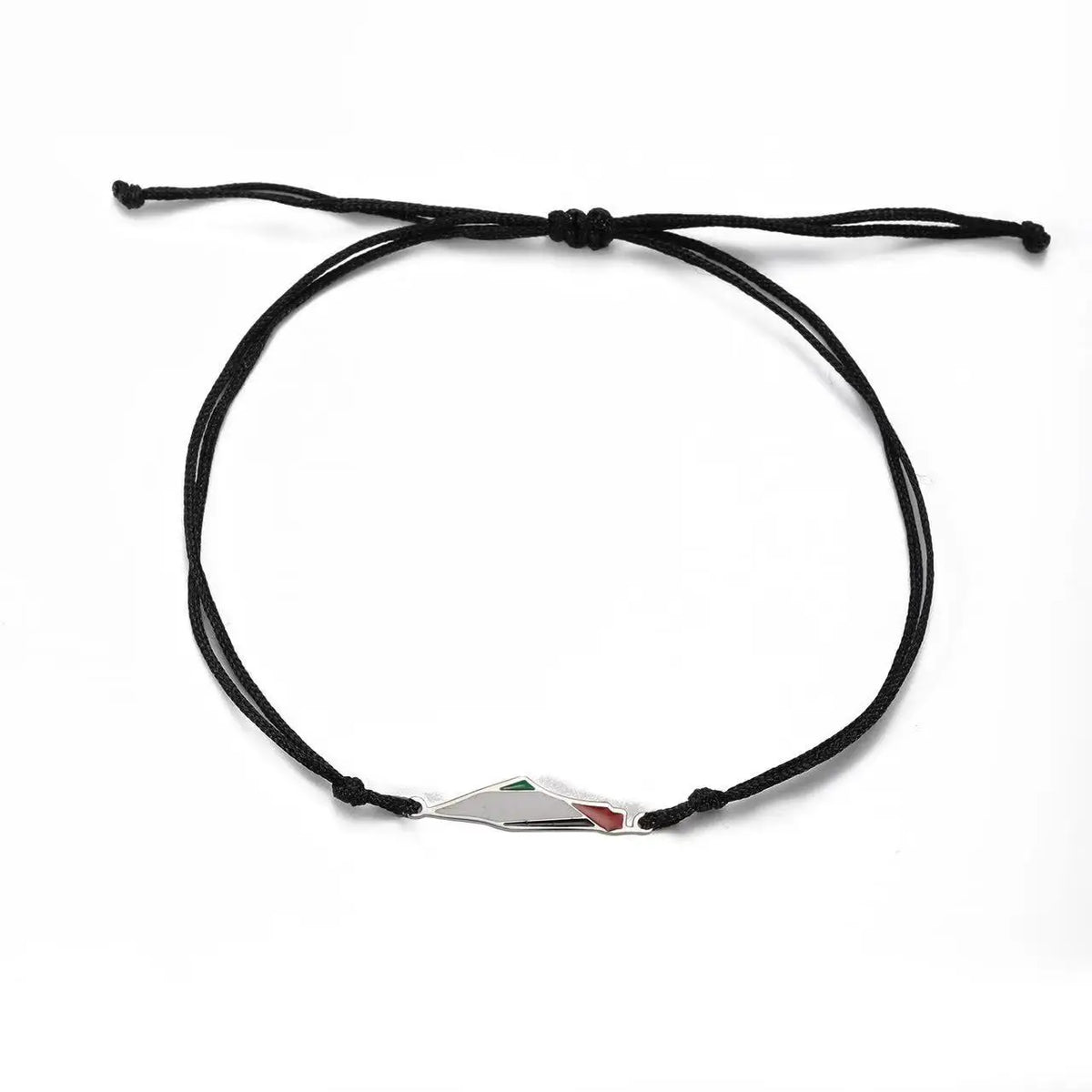 Palestine Map Chain Bracelet – Layered Metal Fashion Jewelry Fashion Bracelet SWANS Style 4