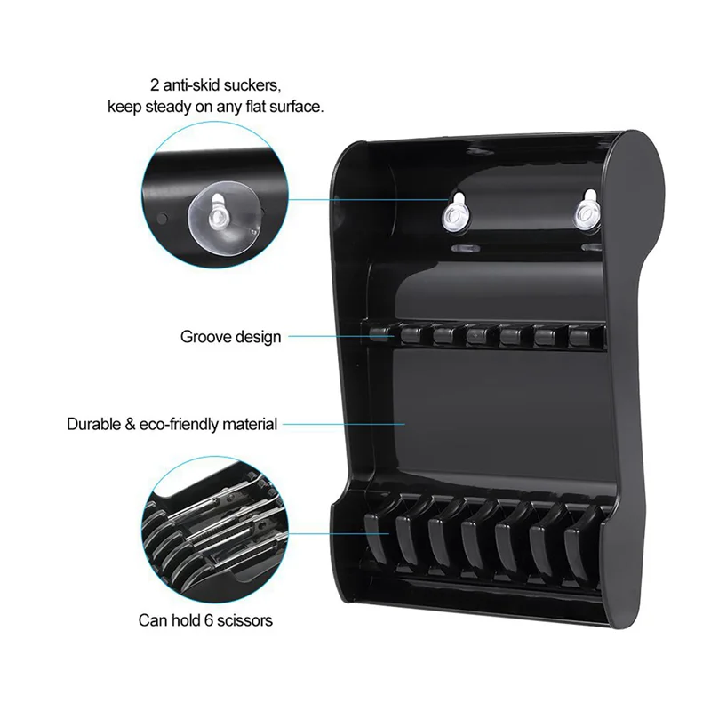 SWANS 6-Slot Salon Scissor Holder Tray | Shears Stand Rack Scissor Holder Tray SWANS