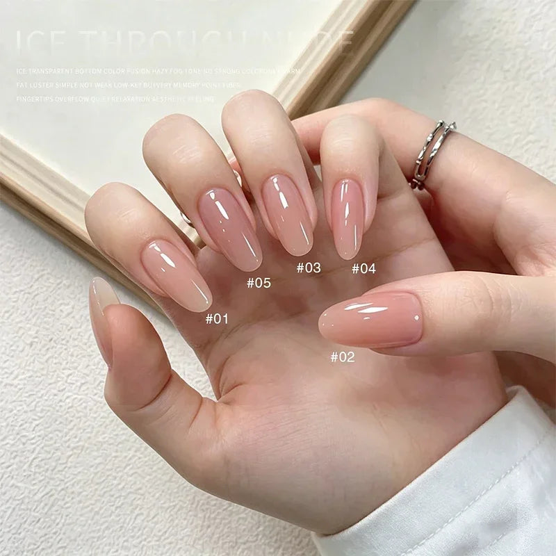 8ml Nude Gel Nail Polish – 23 Colors UV/LED Soak Off Gel Nail Polish SWANS
