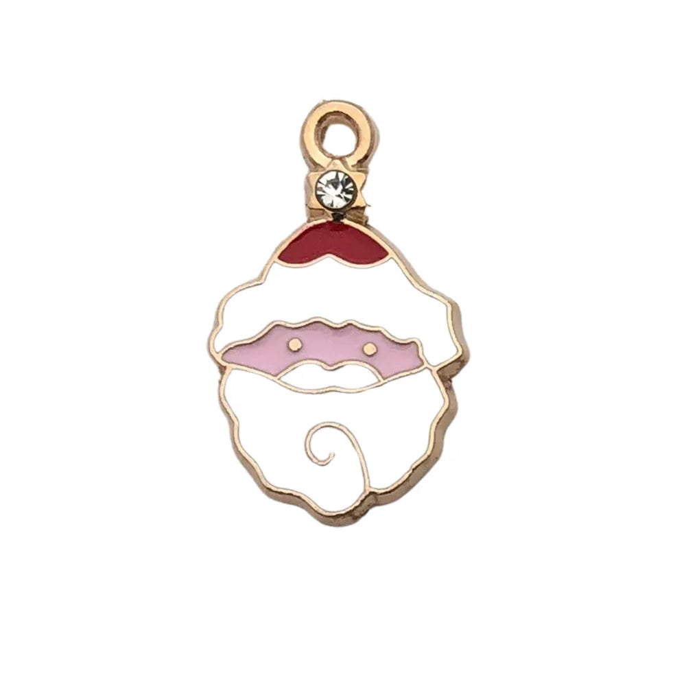 Christmas DIY Jewelry Charms – Santa, Tree & Snowflake Pendants DIY Jewelry Charms SWANS E-15x25mm