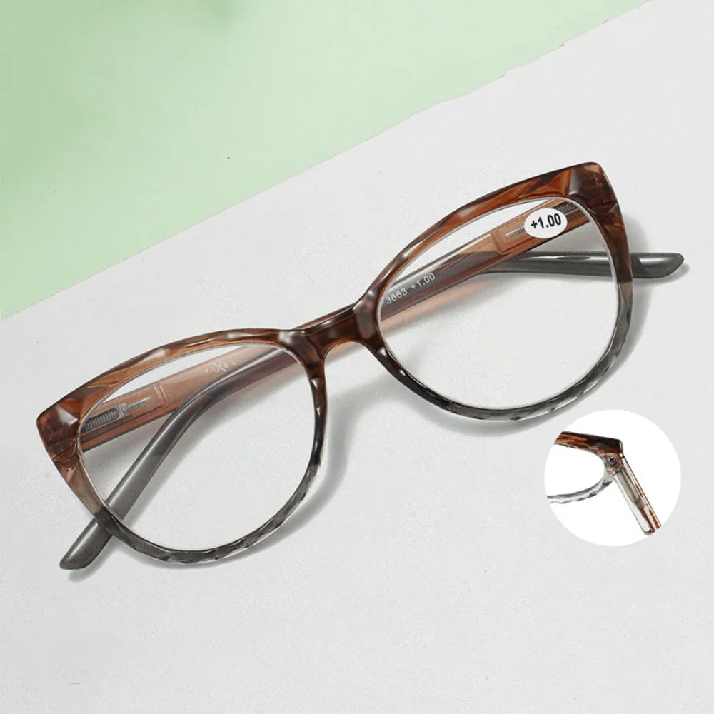 Cat Eye Reading Glasses Unisex Anti-Blue Light | KLASSNUM Reading Glasses SWANS