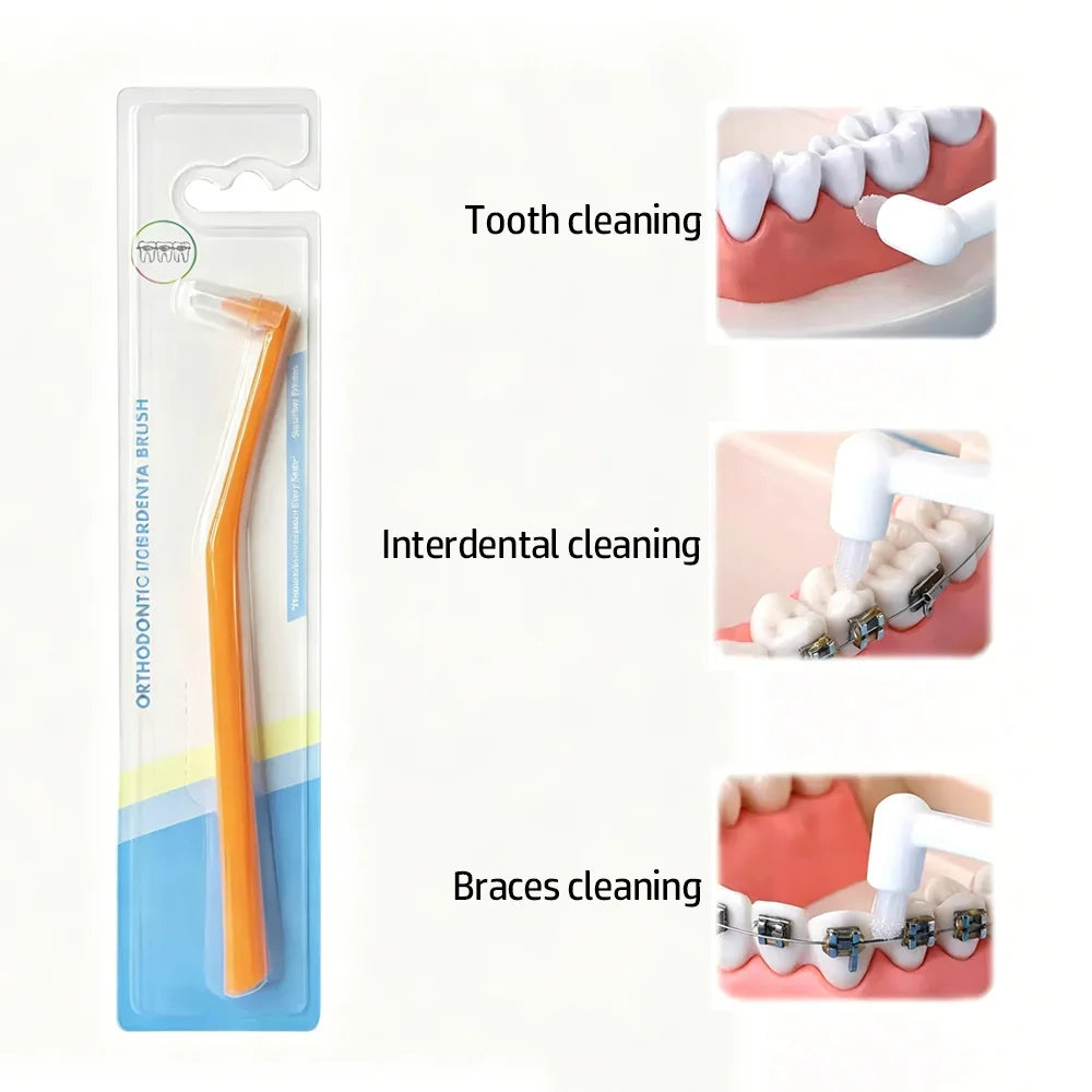 SWANS Single Tuft Toothbrush – Soft Interdental Brush Interdental Toothbrush SWANS 1PC ORANGE