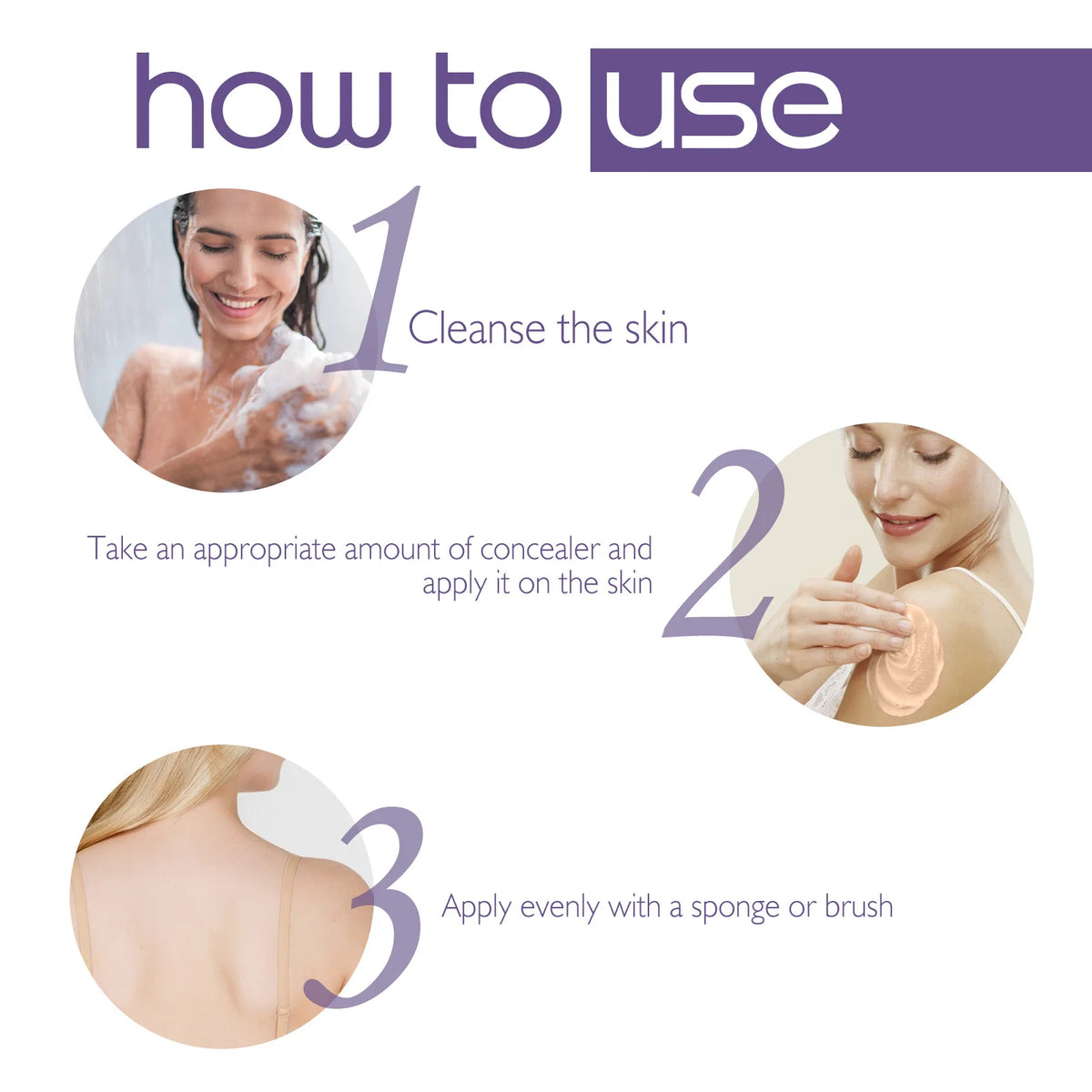 WEST MONTH Full Coverage Concealer – Waterproof Makeup Base 74ml Full Coverage Concealer SWANS