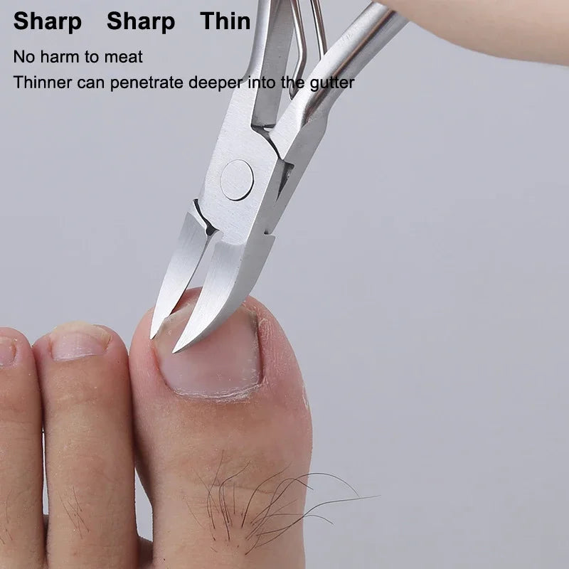 SWANS Professional Stainless Steel Toenail Clipper Pedicure Tool Nail Clipper Tool SWANS