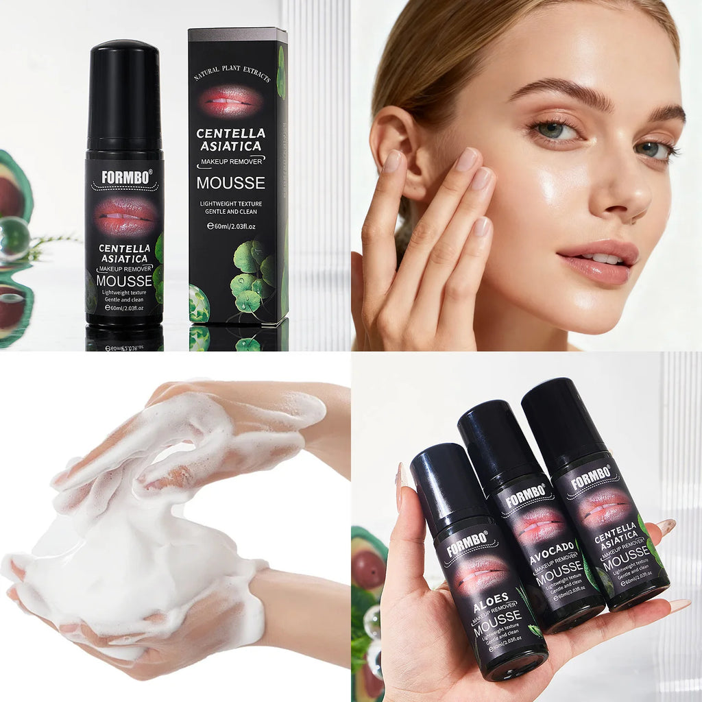 Moisturizing Foam Facial Cleanser – Dense Mousse Makeup Remover Foam Facial Cleanser SWANS