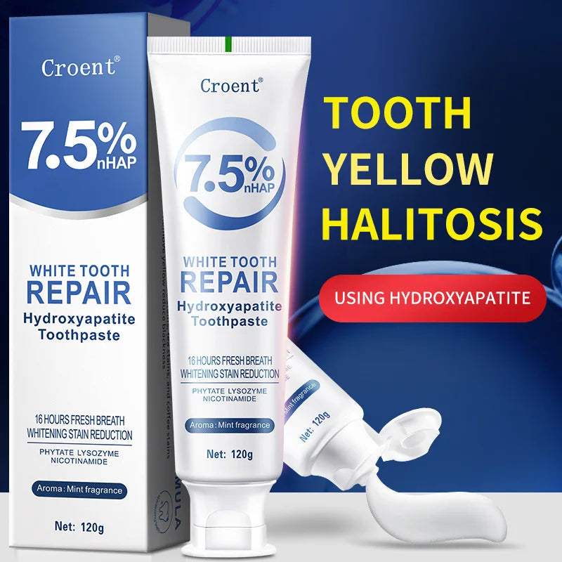 SWANS 7.5% Hydroxyapatite Toothpaste – Whitening Fresh Breath Whitening Toothpaste SWANS