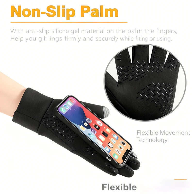 SWANS Unisex Winter Touch Screen Gloves – Windproof & Warm Winter Sport Gloves SWANS