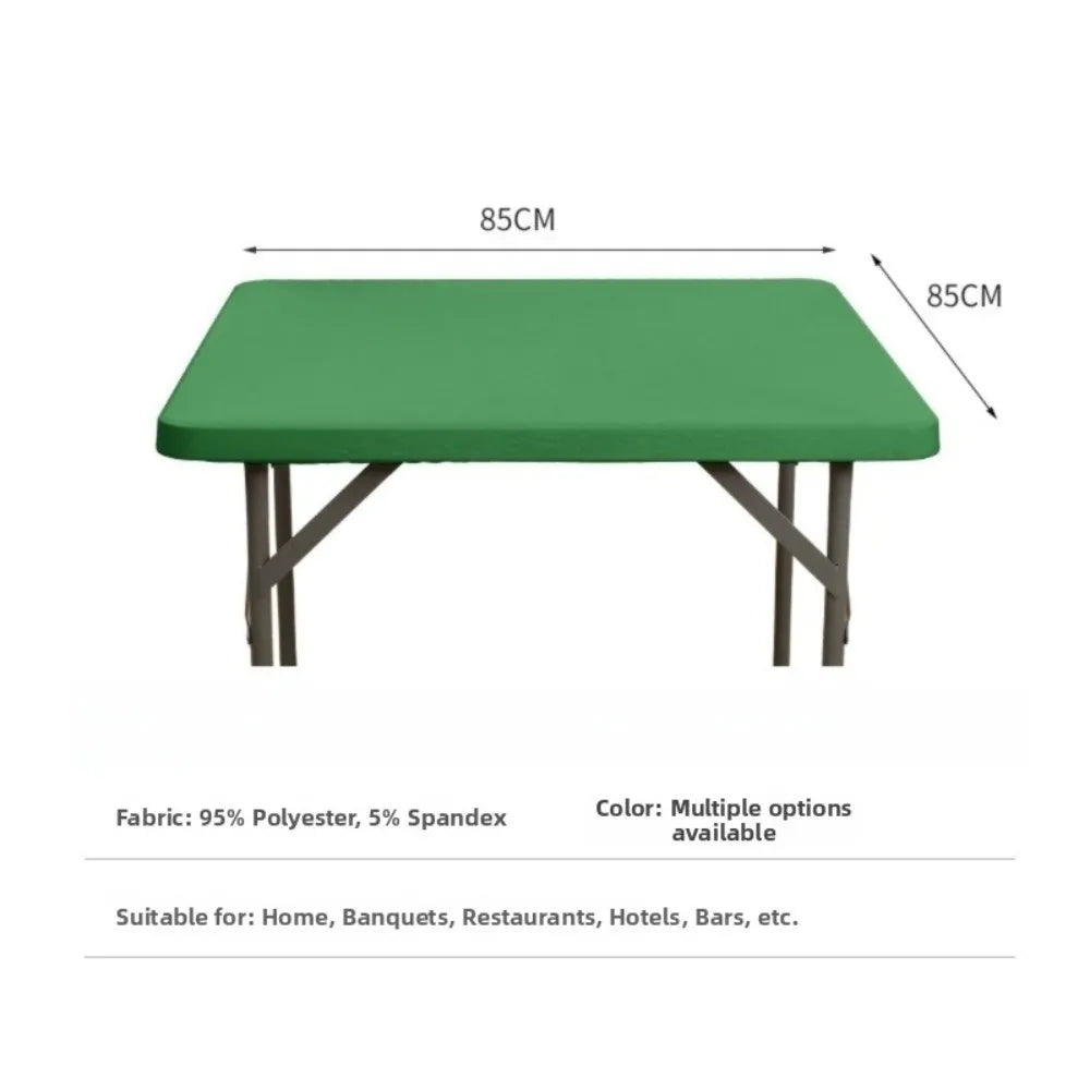 Stretch Spandex Square Tablecloth – Fitted Elastic Table Cover Fitted Tablecloth SWANS