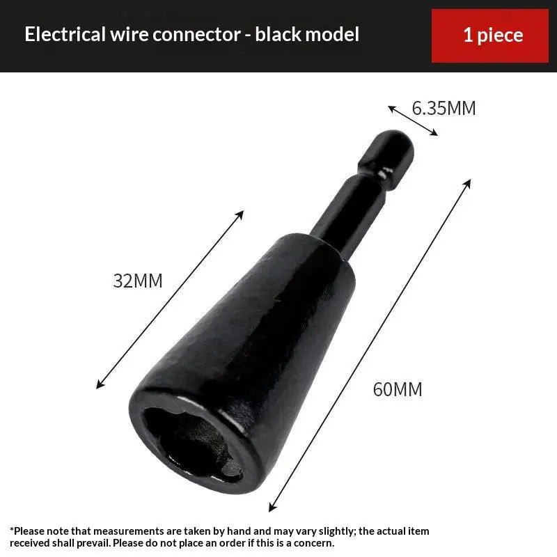 Wire Twisting Tool for Power Drill – Fast Cable Twister Electrical Wiring Tool SWANS A2 6mm
