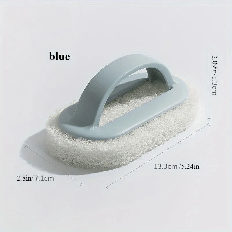 SWANS Multi-Surface Scrub Brush – Tile, Bathtub & Dish Multi-Surface Scrub Brush SWANS Blue 1pc