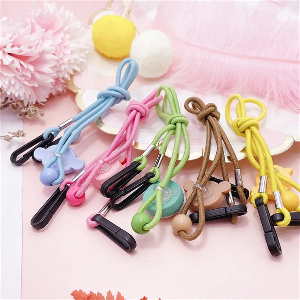 Kids Cartoon Glasses Chain & Mask Lanyard – Silicone Neck Cord Glasses Chain Lanyard SWANS
