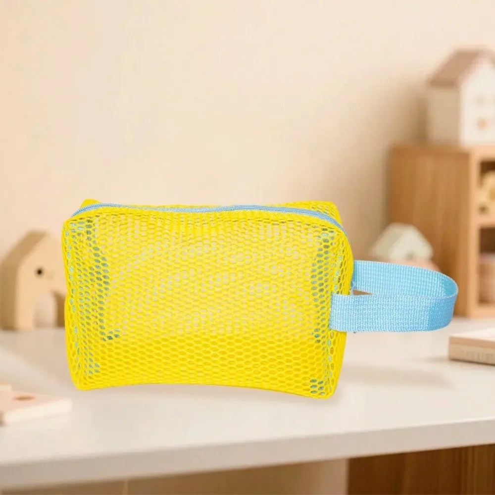 SWANS Mesh Makeup Bag – Large Capacity Travel Cosmetic Organizer Cosmetic Storage Bag SWANS
