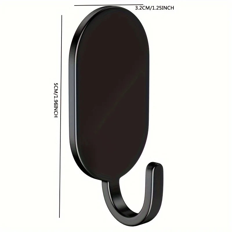 SWANS Heavy Duty Self-Adhesive Wall Hooks – No-Drill Adhesive Wall Hooks SWANS