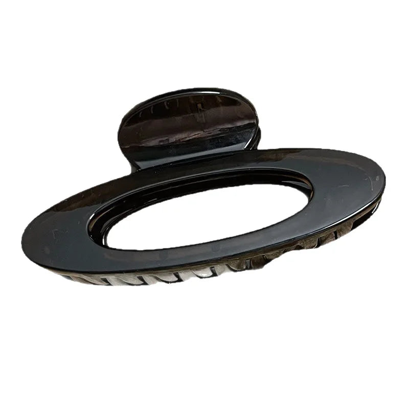Hollow Hair Claw Clip Set – Green & Black Acrylic Shark Clips Hair Claw Clip SWANS