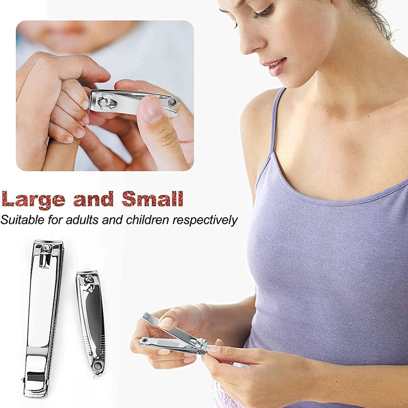 SWANS Stainless Steel Nail Clipper – Fingernail & Toenail Nail Clipper SWANS