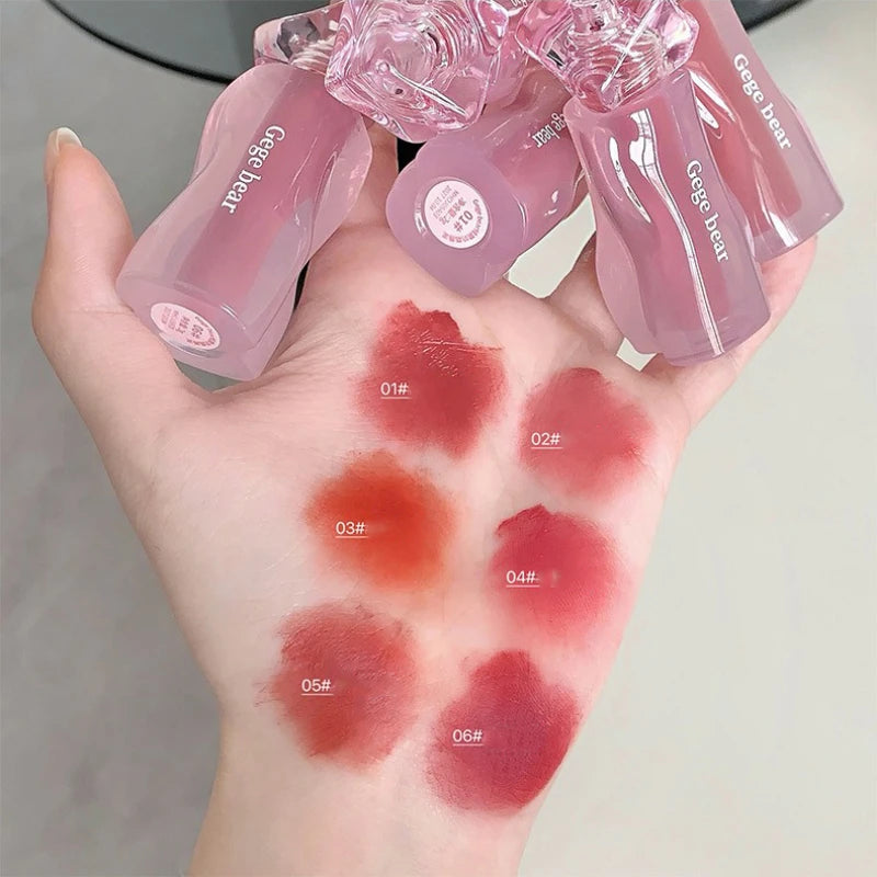 Velvet Mist Matte Lip Gloss – Long-Lasting Tint & Mud Cream Matte Lip Gloss SWANS