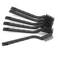 6-Pack Stainless Steel Wire Brush Set – Metal Polishing & Rust Wire Brush Set SWANS Default Title