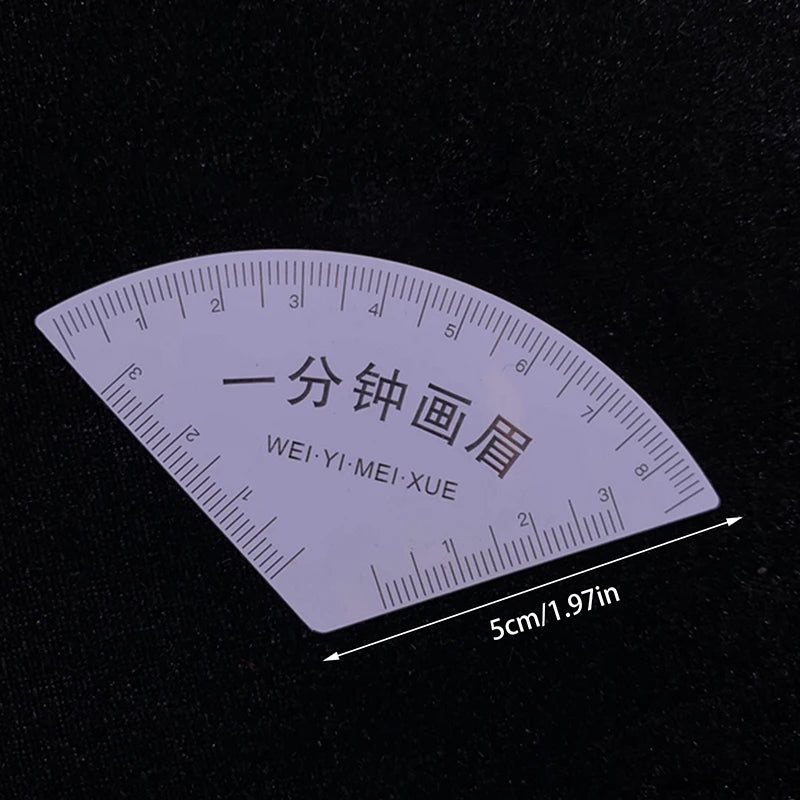 Eyebrow Mapping Ruler – Microblading Shaping Design Tool Eyebrow Mapping Tool SWANS onesize