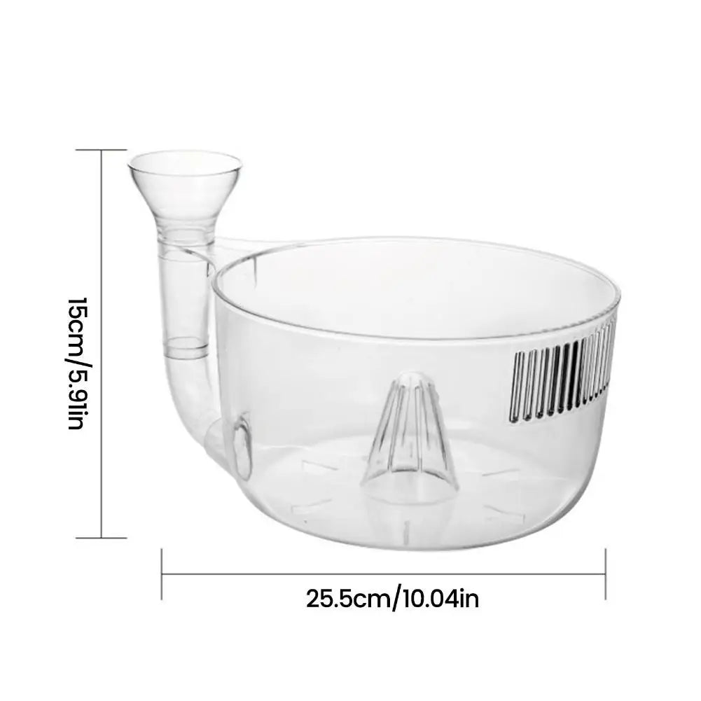 SWANS Vortex Fruit & Vegetable Washer Bowl with Strainer Fruit Washer Bowl SWANS