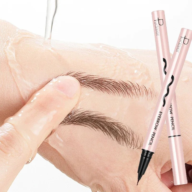 Waterproof Ultra Fine Liquid Eyebrow Pencil – Brown & Black Liquid Eyebrow Pencil SWANS