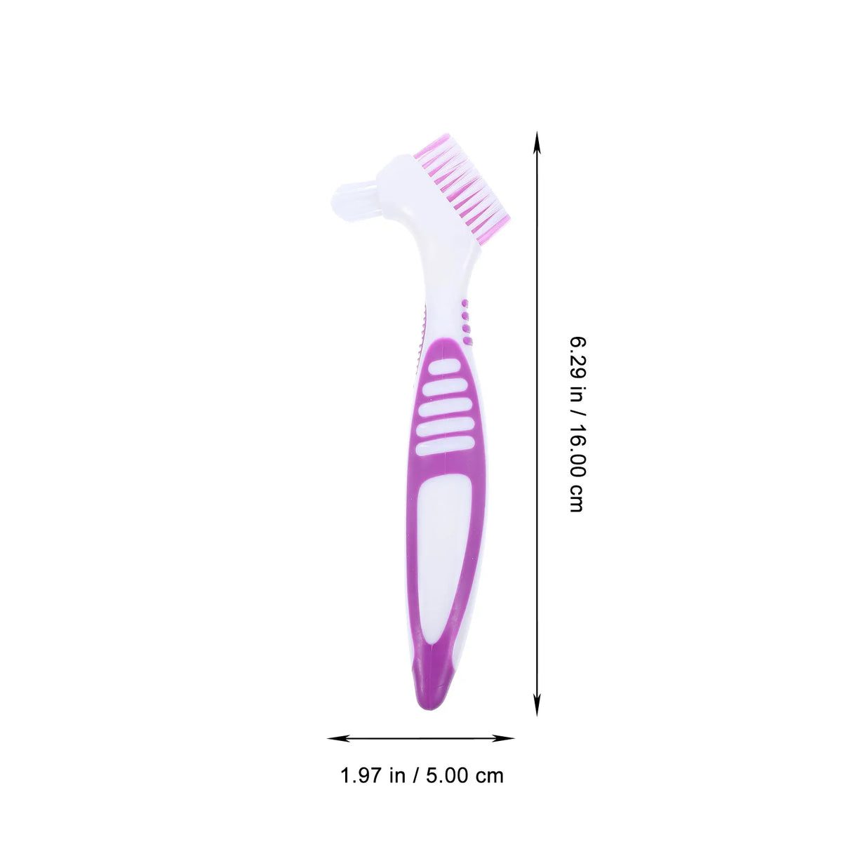 Turtle Shell Cleaning Brush – Double-Sided Ergonomic Scrubber Reptile Cleaning Brush SWANS Purple CN