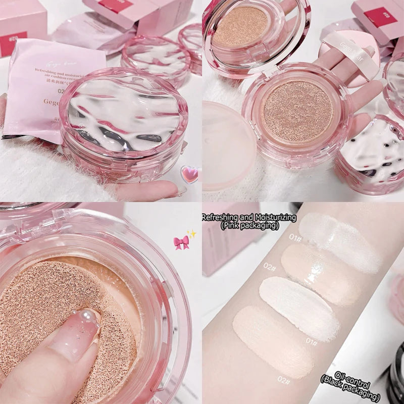 Korean Air Cushion BB Cream Foundation – Moisturizing & Oil Control BB Cream Foundation SWANS