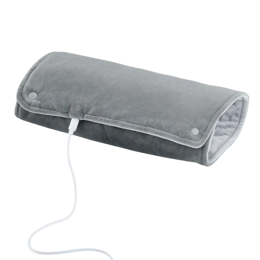 USB Heated Pet Blanket – Warming Pad for Cats & Dogs Pet Heating Blanket SWANS Grey