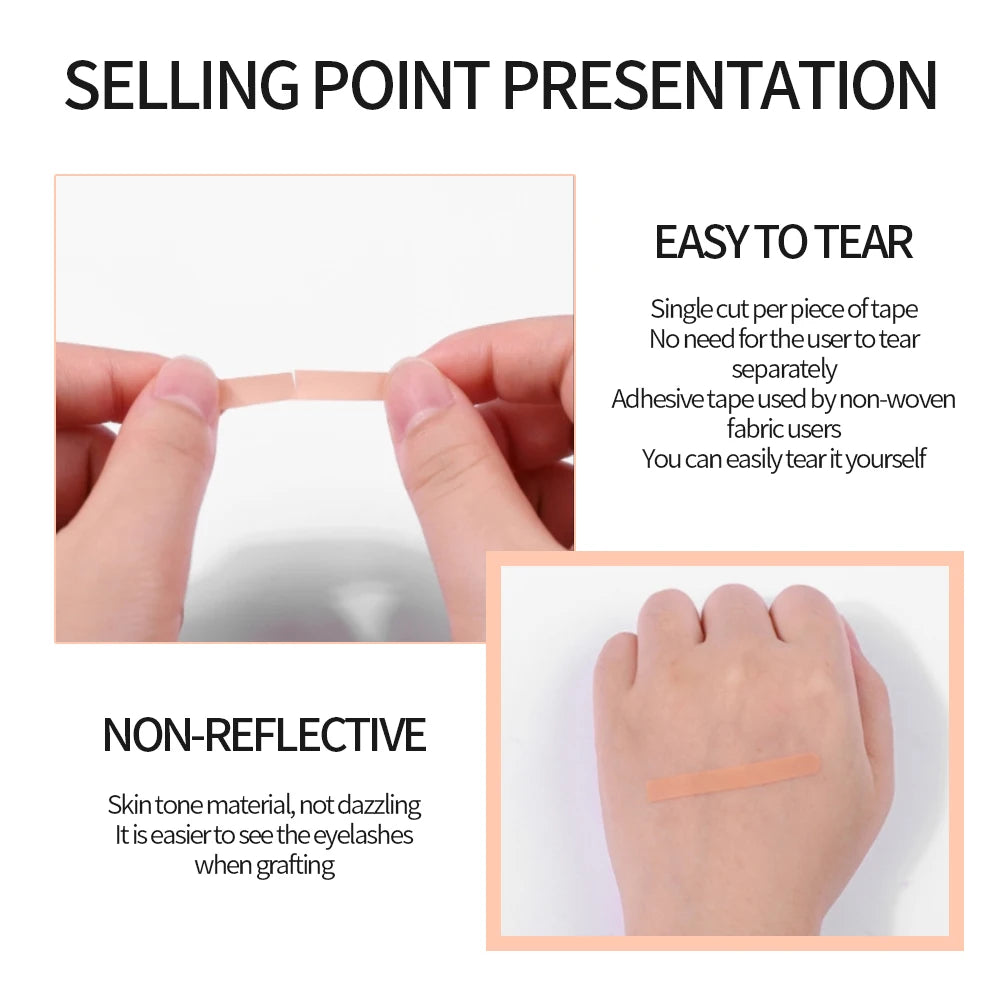Micropore Eyelash Extension Tape Non-Woven Lash Lift 10/20pcs Lash Extension Tape SWANS