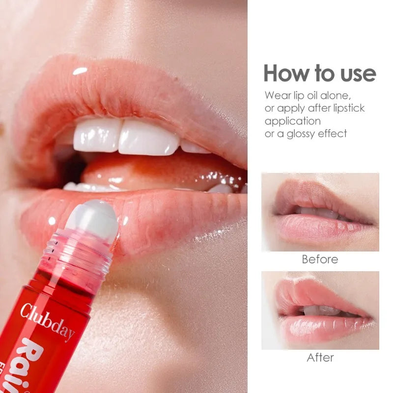 Tinted Lip Oil Gloss – Moisturizing Jelly Balm 7ml Tinted Lip Oil Gloss SWANS