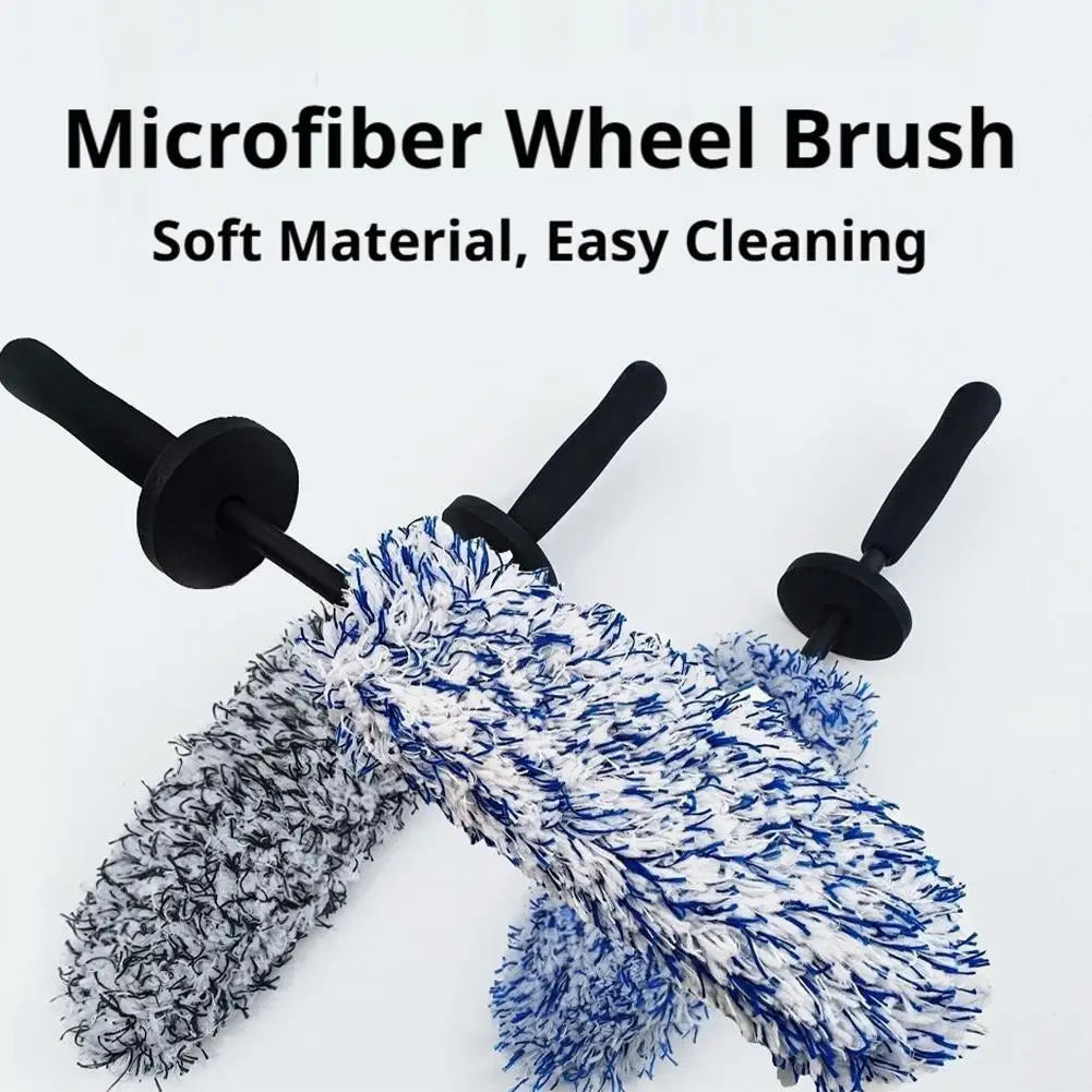 SWANS Car Wheel Rim Brush – Microfiber Detailing Tool Car Detailing Brush SWANS
