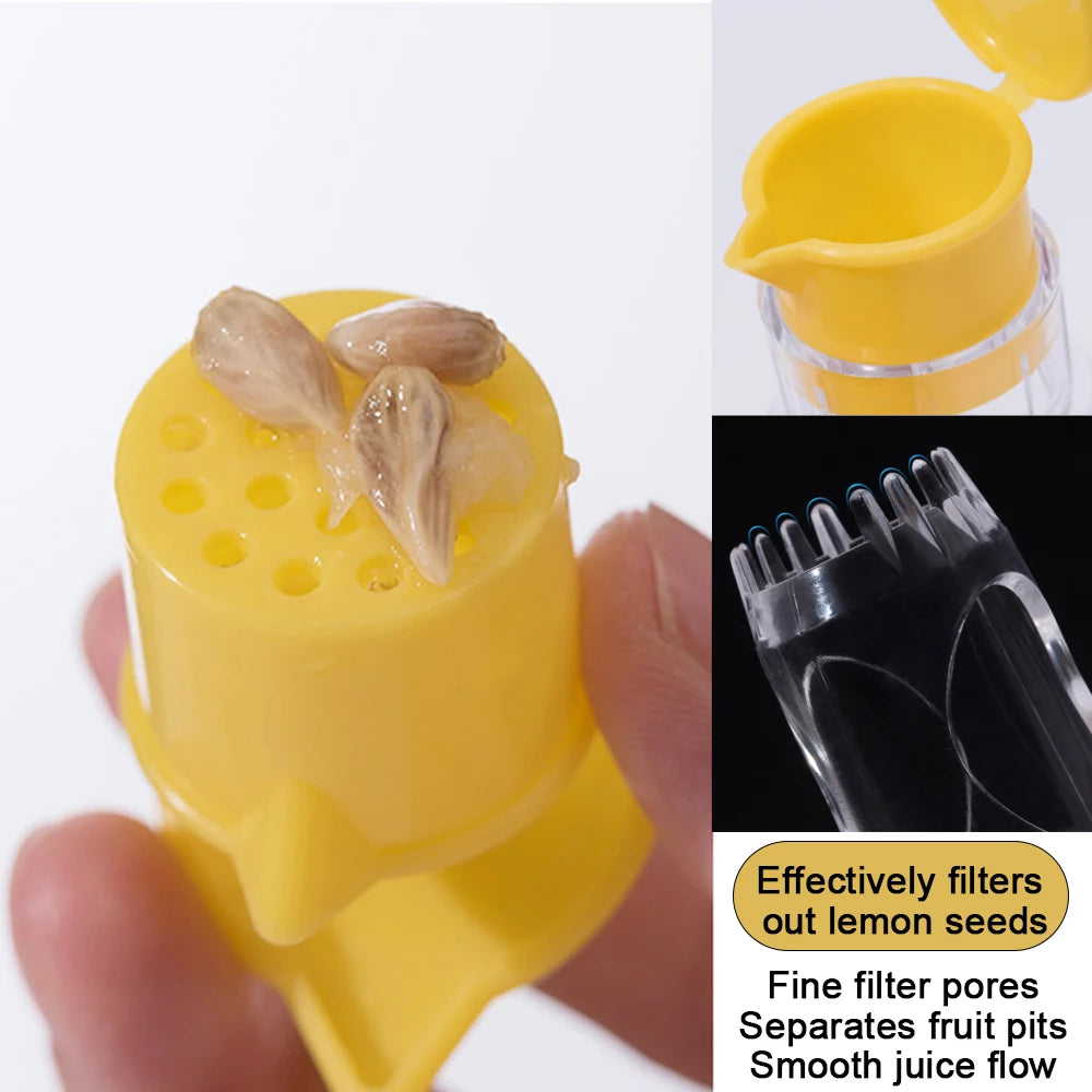SWANS Manual Citrus Juicer – Portable Lemon & Orange Squeezer Citrus Juicer SWANS