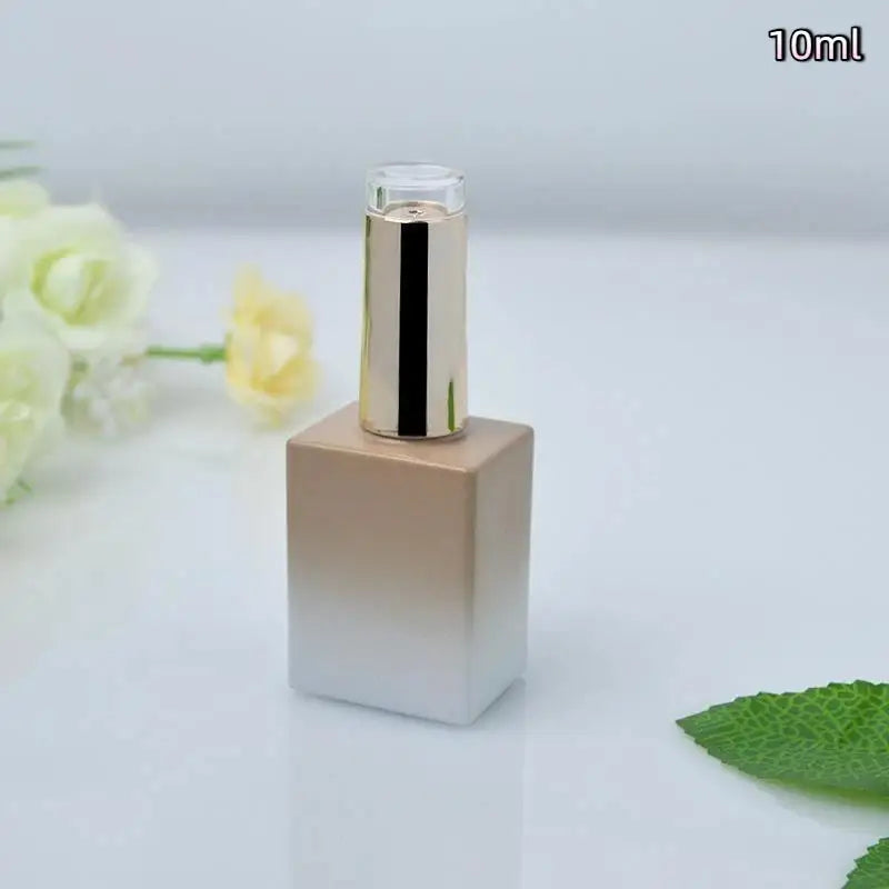 Empty Glass Nail Polish Bottles with Brush 10ml 15ml Nail Polish Bottle SWANS A4