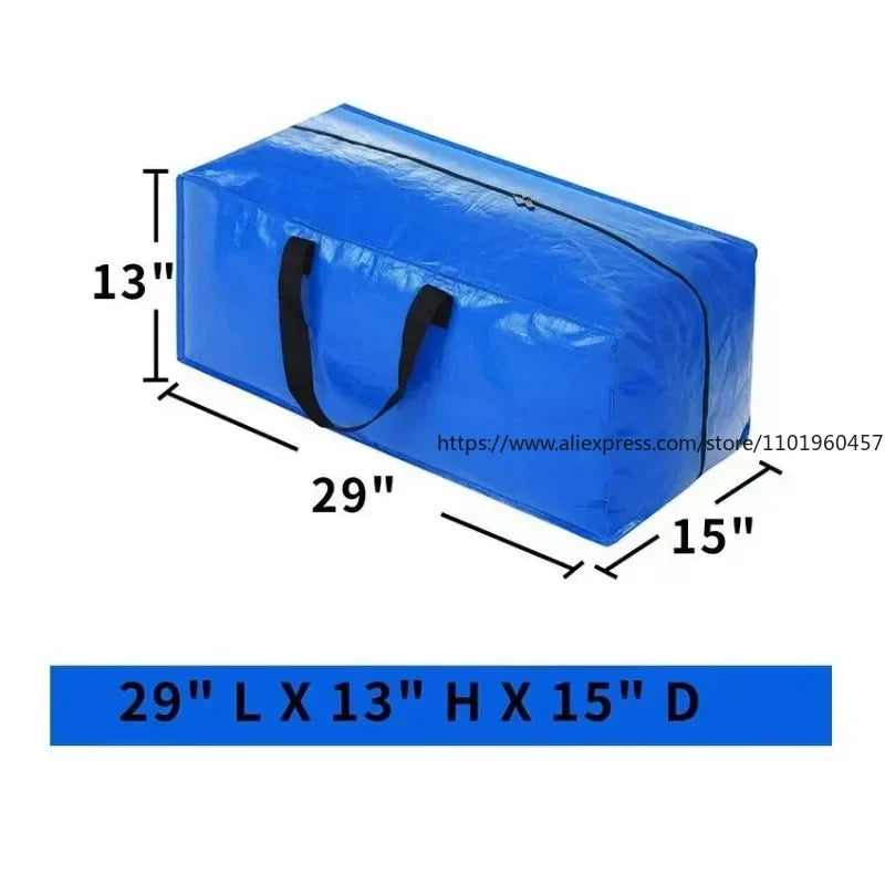 Heavy Duty Extra Large Storage Bag w/ Backpack Straps & Handles Large Storage Bag SWANS
