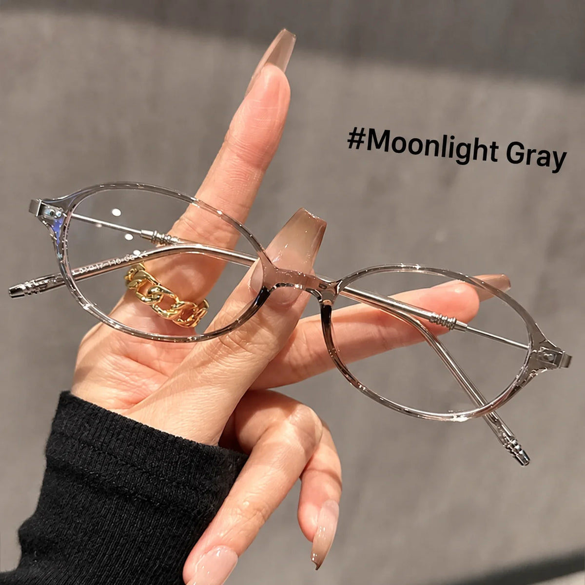 TR90 Retro Oval Blue Light Blocking Eyeglass Frames | 10g Eyeglass Frames SWANS E